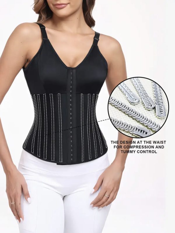 Waist Trainer Cincher Corset with Bra - Image 2